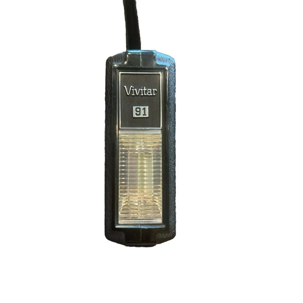 Vivitar Electronic Flash Model‎ 91 for camera photography/ Untested 1084129